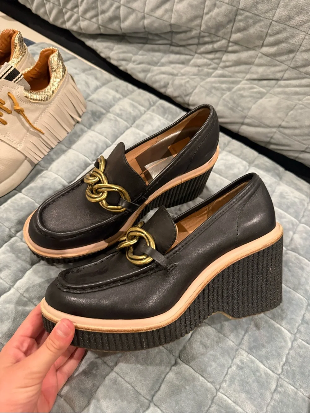 Dolce Vita black leather